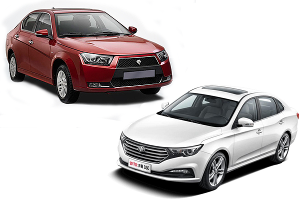 مقایسه بسترن B30 با دنا پلاس